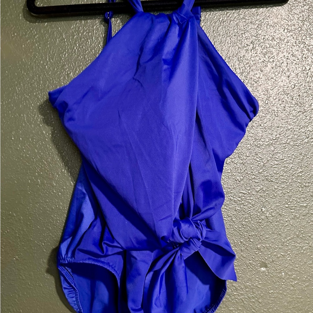 MagicSuit by MiracleSuit Parker One-piece Royal Blue 16 New